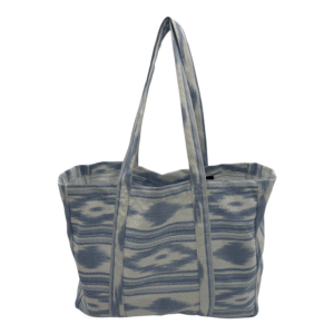 Alternative view of Large Canvas Tote Bag - Blue Mirage