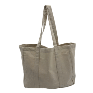 Alternative view of Large Canvas Tote Bag -  Khaki Classic